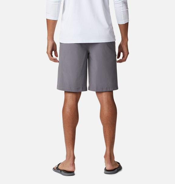 Columbia PFG Grander Marlin II Shorts Grey For Men's NZ57168 New Zealand